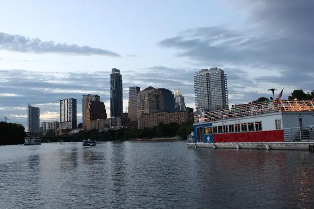 Downtown Austin skyline over Lady Bird Lake